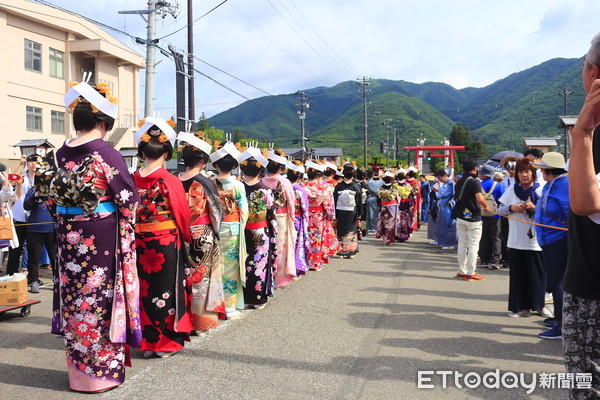 ▲▼會津田島祇園祭,花嫁行列,新娘遊行。（圖／記者蔡玟君攝）