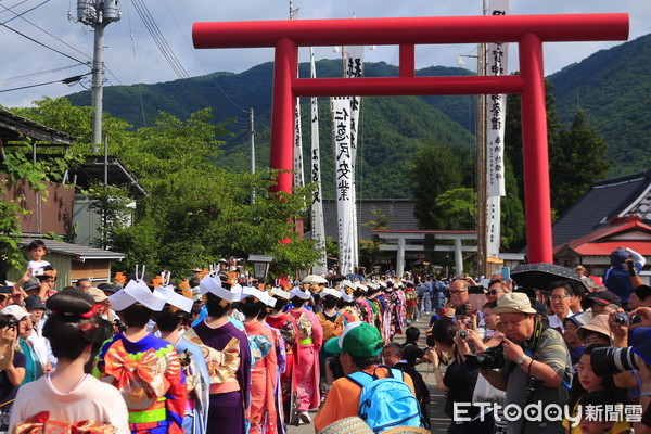 ▲▼會津田島祇園祭,花嫁行列,新娘遊行。（圖／記者蔡玟君攝）