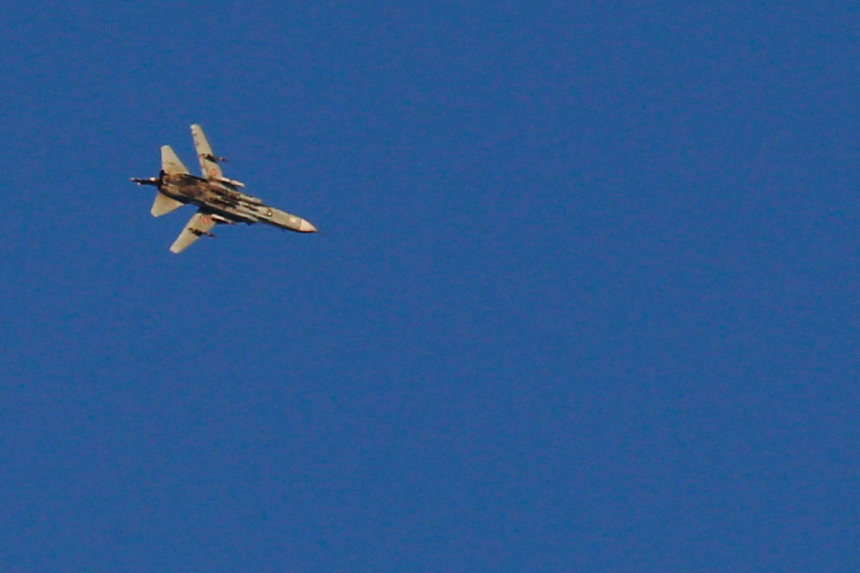 ▲▼敘利亞的蘇愷戰機遭到以色列擊落。（圖／路透社）