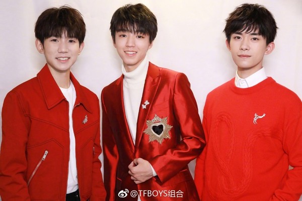 ▲TFBOYS人氣超旺，將登上上海杜莎夫人蠟像館。（圖／翻攝自TFBOYS微博）