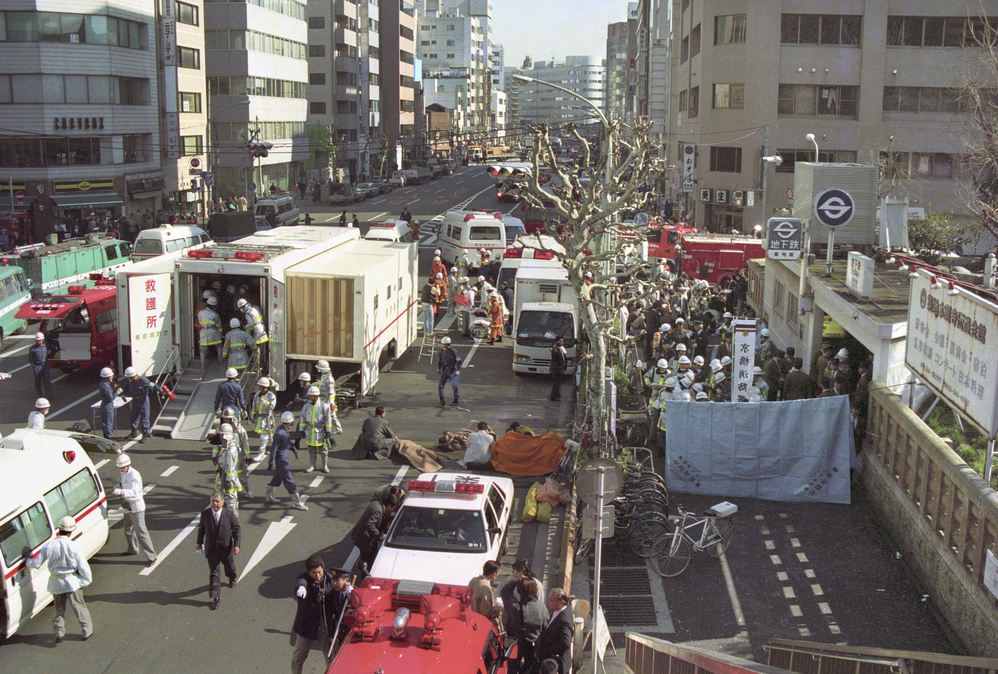 ▲1995年奧姆真理教，發動「東京地鐵沙林毒氣事件」。（圖／路透社）