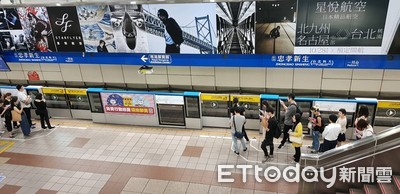 北捷月台公然性騷擾！猥男「手肘碰胸」　30歲女當場發飆提告