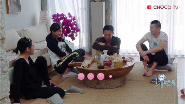 ▲▼《幸福三重奏》小S汪小菲互相沈默。（圖／翻攝CHOCO TV）