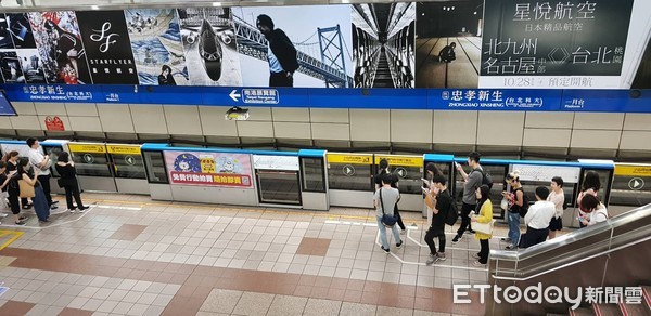 ▲▼捷運忠孝新生站。（圖／記者呂佳賢攝）