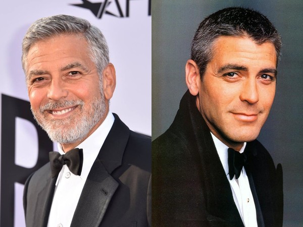 ▲經黃金比例認證的最帥男星（圖／翻攝自George Clooney . Facebook）