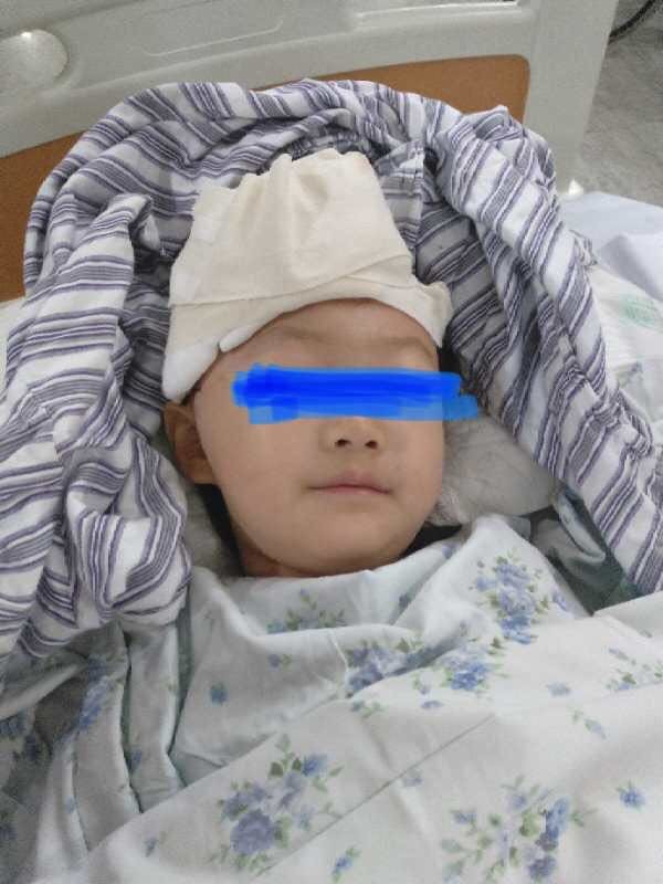 ▲▼瀋陽5歲女童被鉛彈射頭留15針蜈蚣疤　凶嫌抓到了！（圖／翻攝自遼瀋晚報）