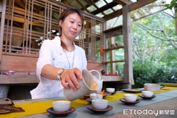 ▲阿里山茶旅,金皮雕工作室,眷茶屋。（圖／記者于佳云攝）