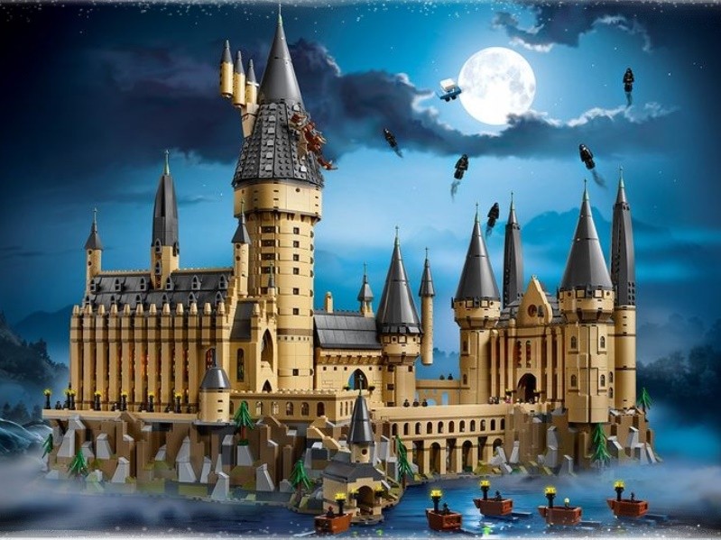 ▲霍格華茲城堡樂高。（圖／翻攝自LEGO官網）
