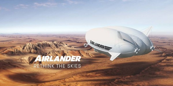 ▲新型奢華飛機Airlander 10。（圖／Hybrid Air Vehicles粉絲頁）