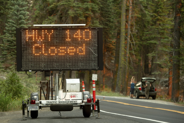 ▲▼ 美國加州優勝美地國家公園（Yosemite National Park）大火持續蔓延。（圖／達志影像／美聯社）
