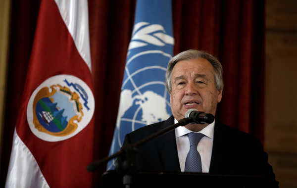 ▲▼聯合國秘書長古特雷斯(António Guterres)。（圖／路透社）
