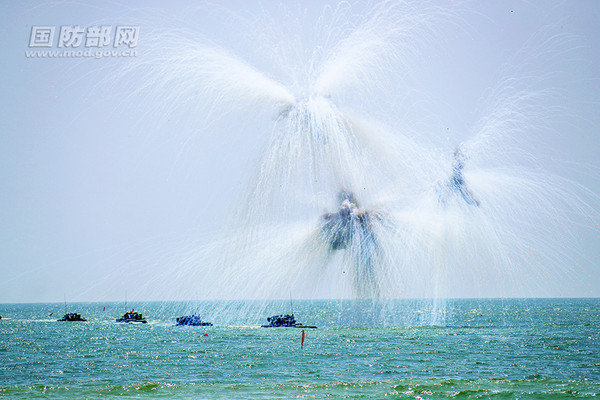 ▲▼「國際軍事比賽-2018」海上登陸賽。（圖／翻攝自大陸國防部網站）