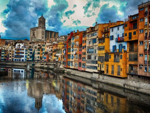 ▲西班牙赫羅納（Girona）。（圖／取自免費圖庫pixabay）