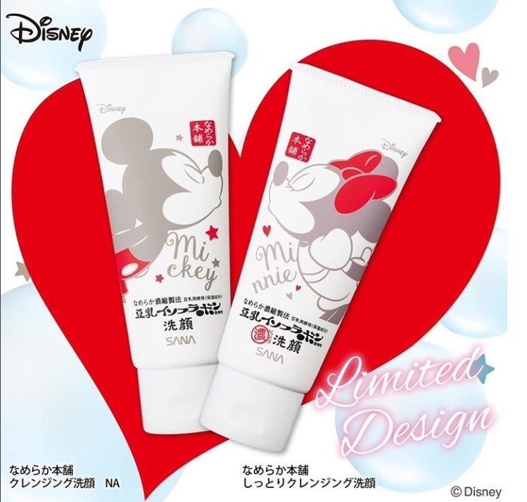 ▲日本SANA豆乳洗面乳與迪士尼合作。（圖／翻攝自SANA品牌官方網站）