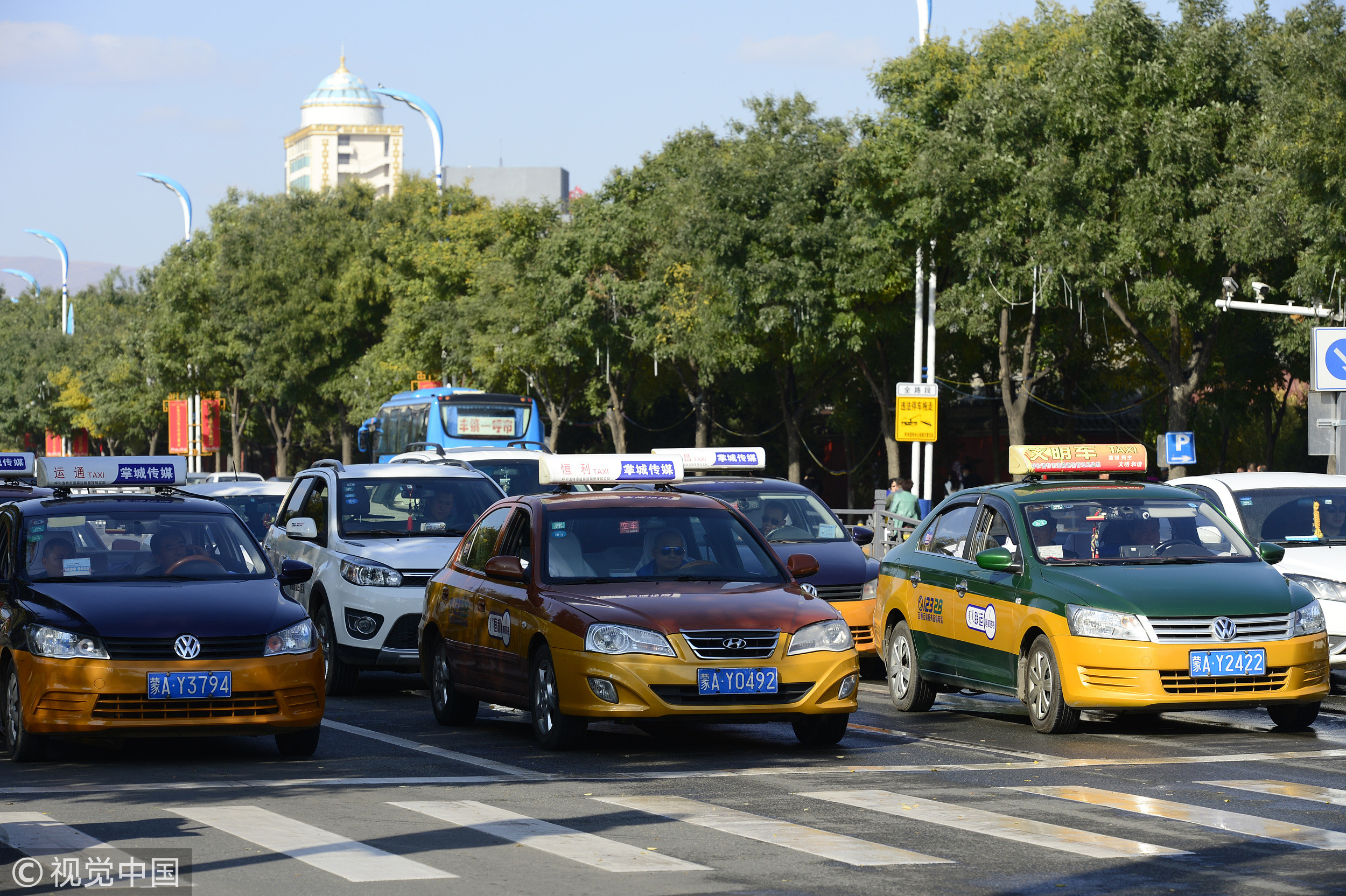 ▲▼大陸的出租車分巡遊出租車跟網約車。（圖／CFP）