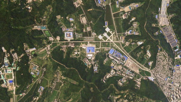 ▲▼ 2018年7月29日，北韓沙門洞飛彈生產基地的衛星照片。（圖／路透）