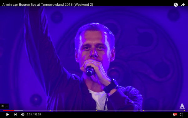 ▲▼阿曼凡布倫（Armin van Buuren）Tomorrowland。（圖／翻攝自Youtube）