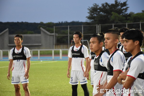 ▲▼ 亞運男足桃園練球。（圖／記者謝孟儒攝）