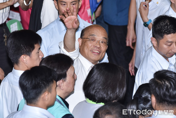 ▲民進黨新北市長參選人蘇貞昌。（圖／記者李毓康攝）