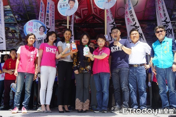 ▲▼台中市長參選人盧秀燕成立南區競選聯絡處。（圖／盧秀燕服務處提供）