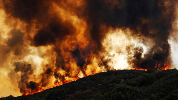 ▲北加州野火，門多西諾複合野火（Mendocino Complex fire）。（圖／路透社）