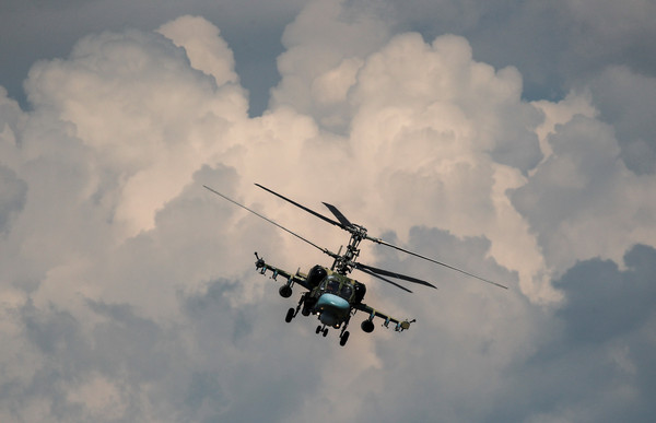 ▲▼KA-52攻擊直升機「鱷魚」,KA-50衍伸機型。（圖／路透社）