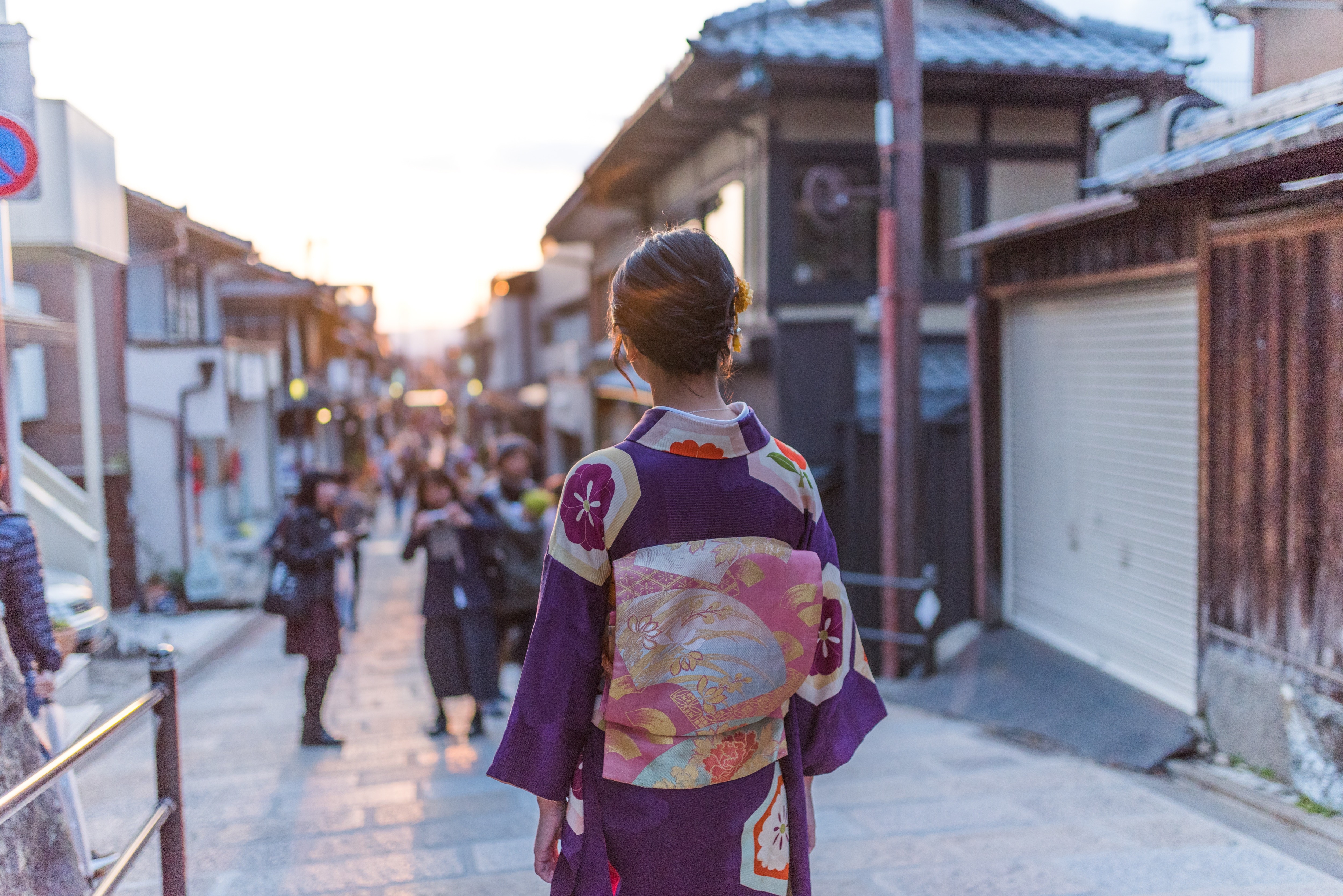 ▲▼ 日本,日本女孩,女孩,京都,和服,浴衣。（圖／取自免費圖庫Unsplash）