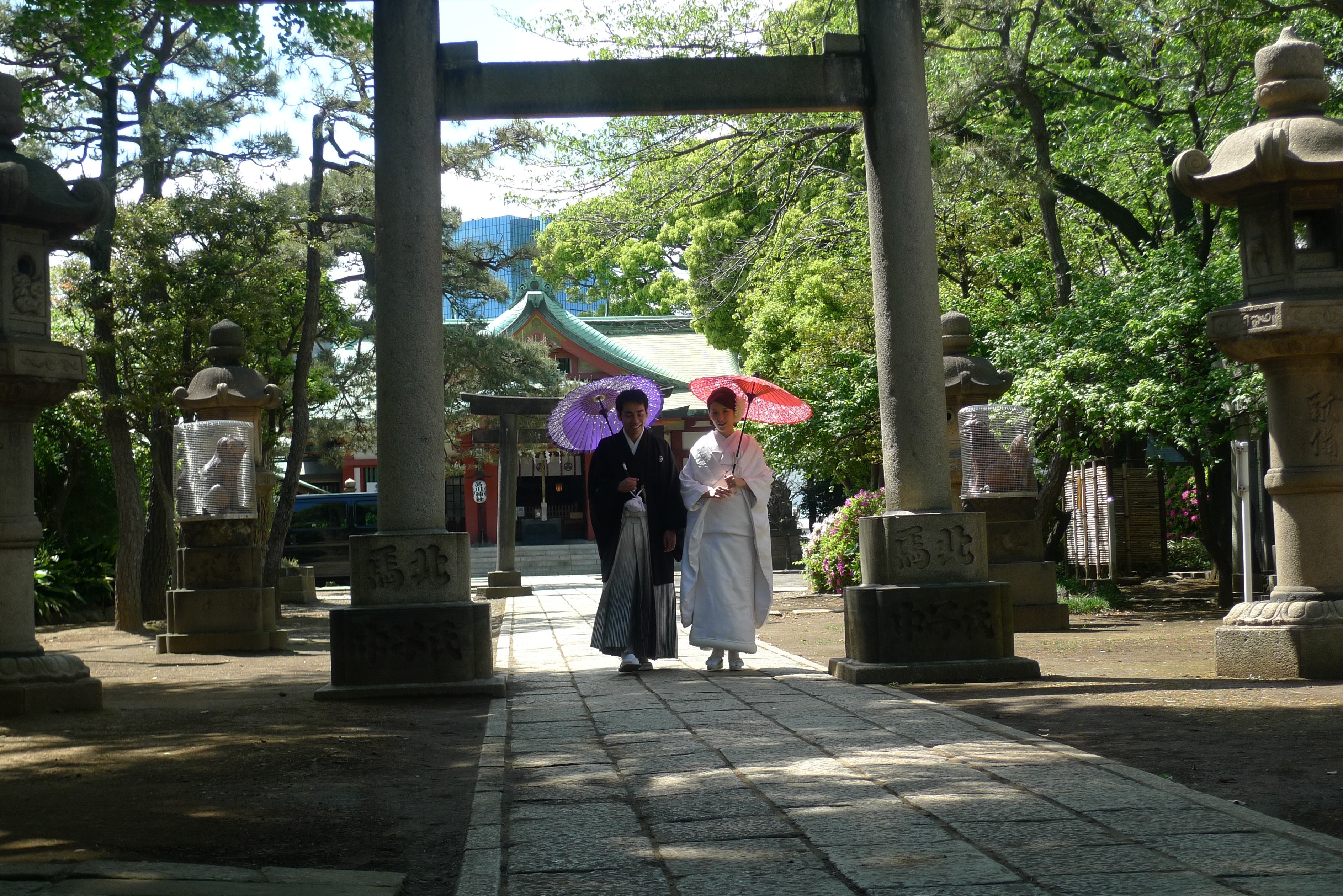 ▲▼ 日本,日本女孩,神社,品川神社,和服,浴衣。（圖／取自免費圖庫Unsplash）