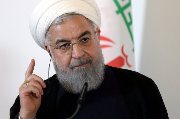 ▲▼伊朗總統羅哈尼Hassan Rouhani 。資料照（圖／記者王致凱攝）