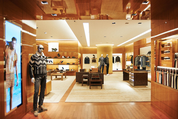 百货coex概念店,是韩国第一家提供男装皮带订造服务的路易威登专门店