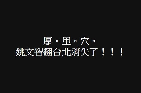 ▲姚文智翻台北消失。（圖／翻攝自小聖蚊的治國日記臉書）