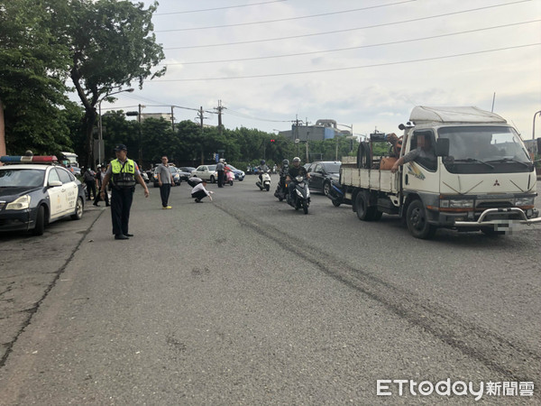 ▲▼高雄死亡車禍。（圖／記者宋德威攝）