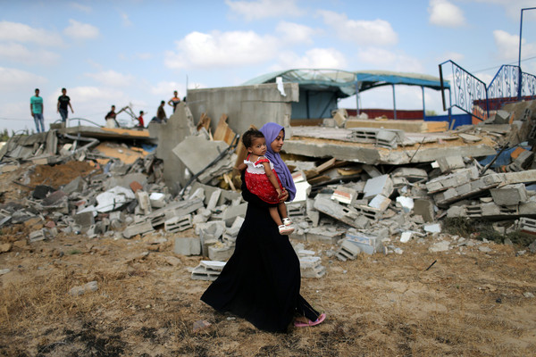 ▲▼ 以色列8日展開報復性空襲，炸死3名巴勒斯坦人，其中包含一名孕婦及18個月大女嬰。（圖／路透）
