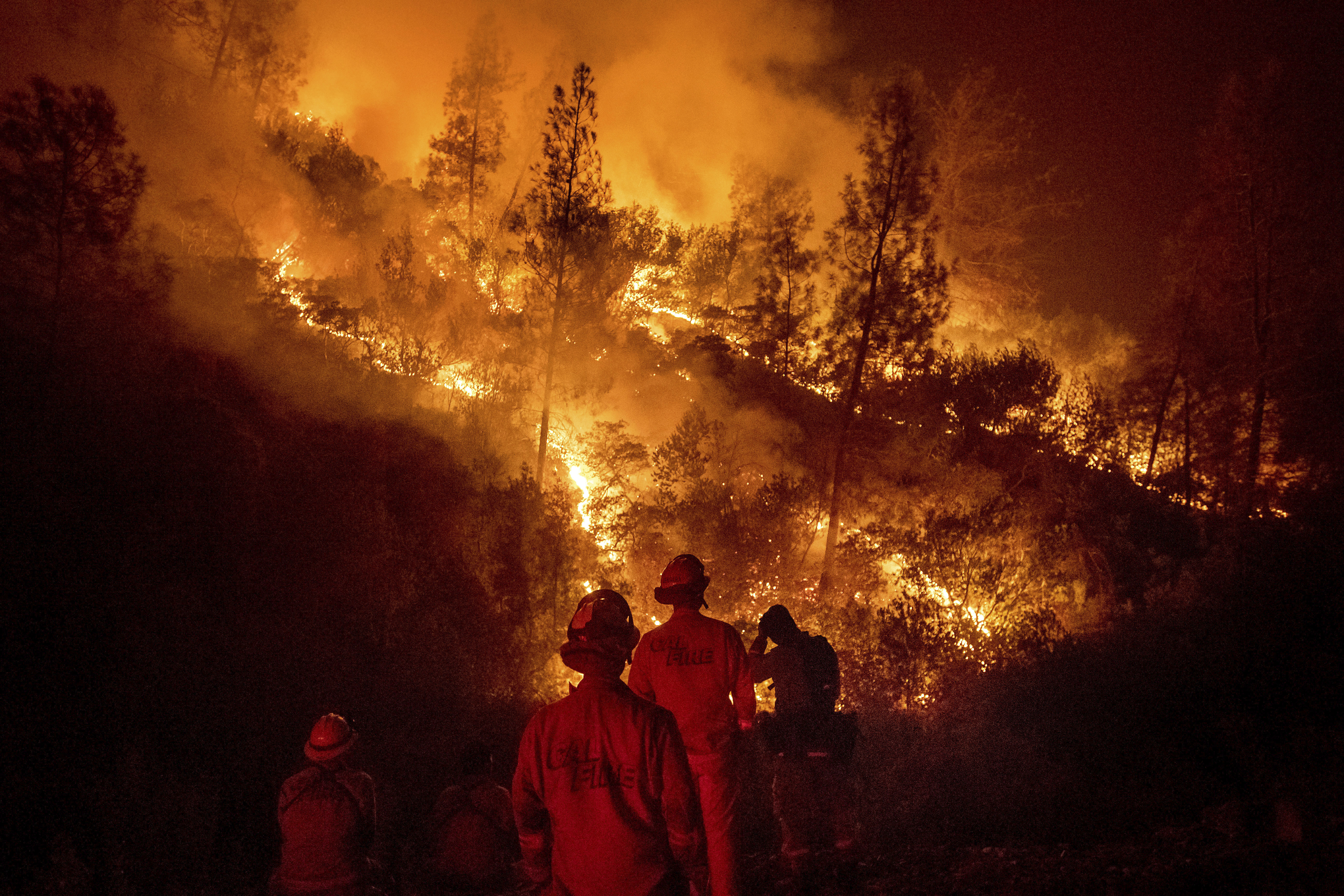 ▲▼加州野火,門多西諾複合野火,Mendocino Complex Fire。（圖／達志影像／美聯社）