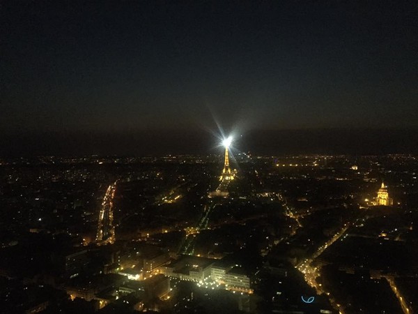 ▲觀賞巴黎夜景的最佳去處La tour Montparnasse。（圖／不當英文老師跑到英國打工渡假Ching Working Holiday in London提供）