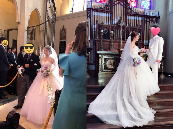 ▲▼畠中清羅結婚。（圖／翻攝自推特／畠中清羅）