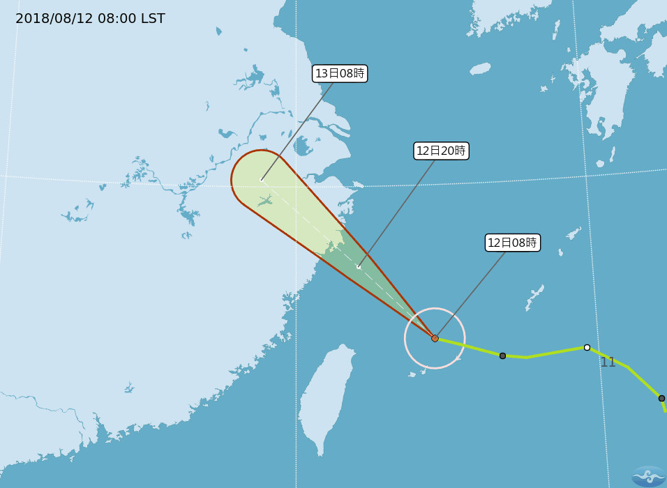天氣圖。（圖／氣象局）