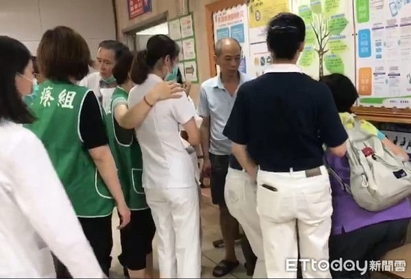 ▲▼台北醫院護理師先疏散病患，「救不回奶奶」讓她淚崩。（圖／記者陳以昇攝）