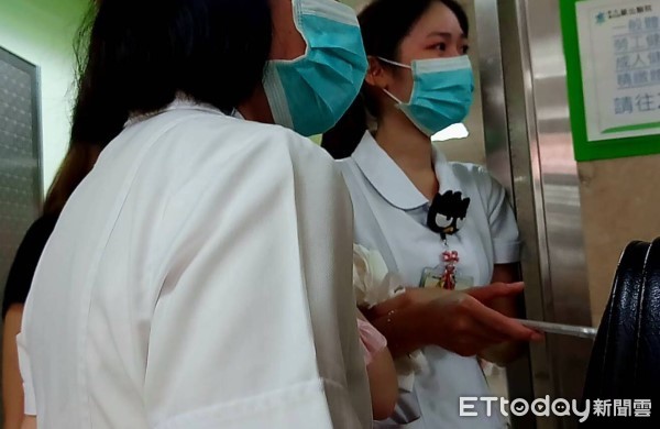 ▲▼台北醫院護理師先疏散病患，「救不回奶奶」讓她淚崩。（圖／記者陳以昇攝）