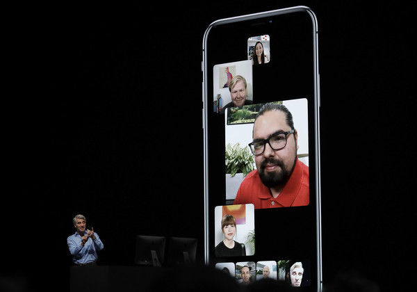 ▲▼group FaceTime,FaceTime群組通話。（圖／美聯社）