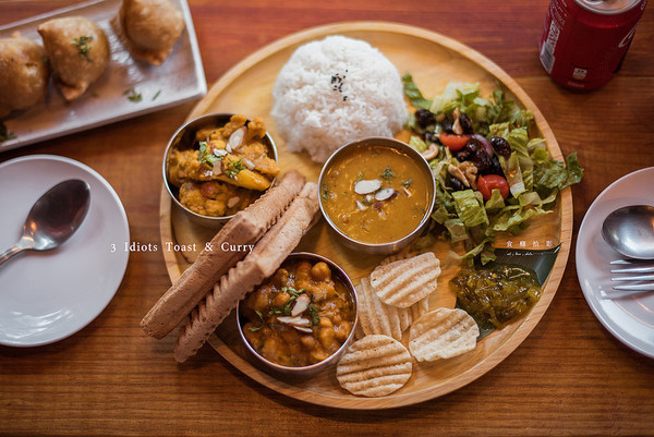▲▼3 Idiots Toast & Curry三個傻瓜蔬食印度餐廳。（圖／食癮，拾影提供）