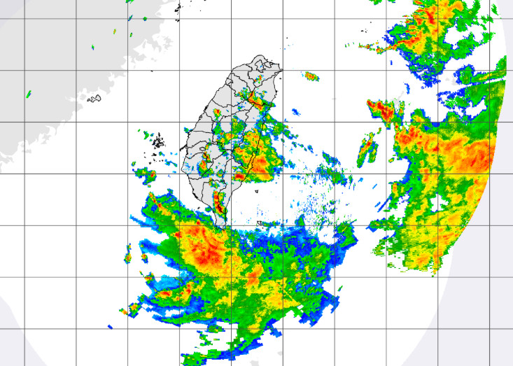 ▲▼大雨特報。（圖／中央氣象局）