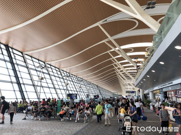 ▲上海浦東國際機場,浦東國際機場,浦東機場,旅遊,候機室。（圖／記者謝婷婷攝）