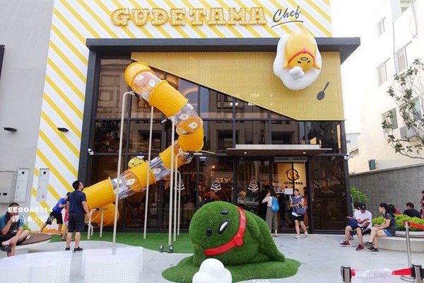 ▲Gudetama Chef蛋黃哥五星主廚餐廳 台中旗艦店。（圖／靜怡&大顆呆の親子.旅遊.美食）