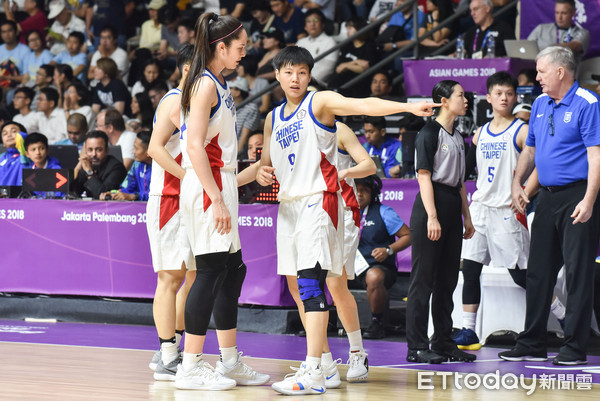 ▲▼2018雅加達亞運,中華女籃對南北韓聯隊。（圖／記者李毓康攝）