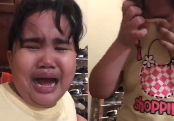 ▲▼ 擔心臭氧層破洞，菲律賓7歲女孩嚇哭大喊「我好怕！我怕死！」（圖／翻攝自臉書／Leizel Porras-Dador）