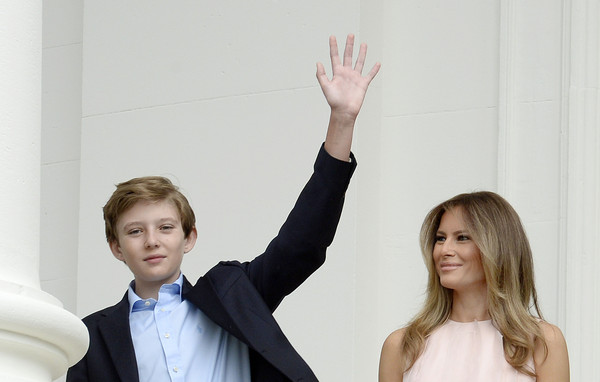 ▲▼ 美國總統川普的小兒子拜倫（Barron Trump）。（圖／達志影像／美聯社）