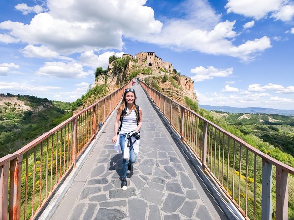 ▲義大利天空之城 白露里治奧 Civita di Bagnoregio。（圖／F’s Blog 失婚媽的生存日記）