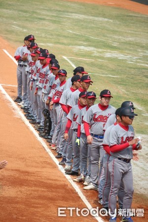 ▲2018雅加達亞運寮國棒球隊歷史首戰。（圖／記者陳立勳攝）
