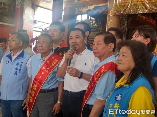 ▲國民黨新北市長參選人侯友宜。（圖／記者蔣婕妤攝）